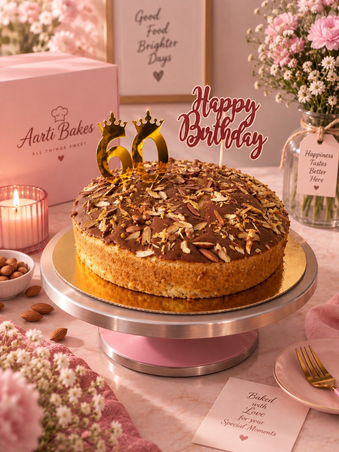 Butterscotch Dry Cake