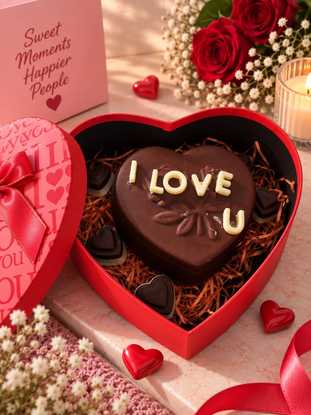 Chocolate Heart Box